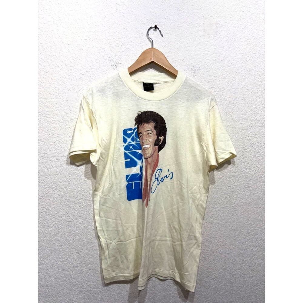 Vintage Elvis T Shirt Touch Of Gold Tag Single Stitch